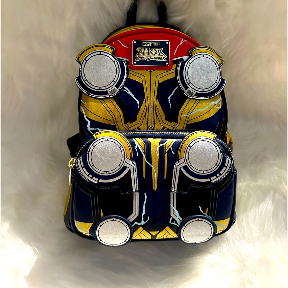 Loungefly Thor Love & Thunder Glow in the Dark Mini Backpack